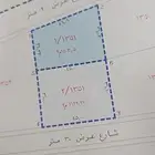 ارش للبيع على شارع 30 متر خلف المزاد التعمير