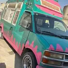 سيارة ايسكريم فان سافانا للايجار for rent