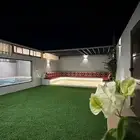 - استراحه قسمين للايجار رحاب مقابل الحرس