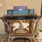طاوله خدمه ومغسله يدين