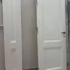 باب خشب نظيف