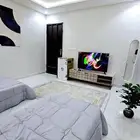 استديو غرفة موثثة للايجار الشهري