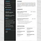 سيرة ذاتية مميزة CV ATS