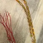 مسباح كهرمان طبيعي كلنغرادي ملطخ ( قيمر عسل )