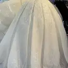 فستان عروس للبيع ملبوس 4 ساعات من ميديم إلى لارج
