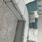 كنب للبيع العاجل لأعلى سومة مع كرسي هزاز