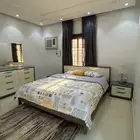 للإيجار شقه موثثه حي المنار