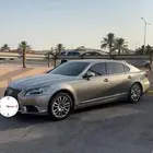 لكزس LS 460 لارج اللون فضي