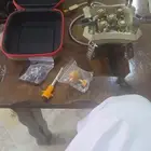 فرن متنقل للبيع مع ملحقاته شنطه  قداحه   تحولتين للغاز