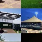 مضلات وسواتر وهناجر وقرميد
