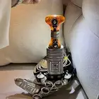خنجر زراف لا حشو ولا كسور والسله حضرميه والصب فضه كامل