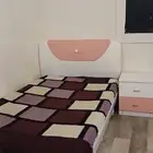 سرير نفر ونص مع كمدينه
