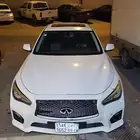 سيارة انفنتي Q50 مديل 2014 منوه المستخدم مالك اول على السوم