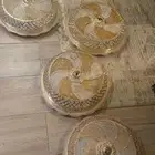 ثريات سقف شبه جديده