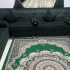 مجلس كنب نظيف جدا  شامل السجاده والستاير