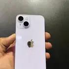 ايفون 14 اللون موف الذاكرة 256 قيقا