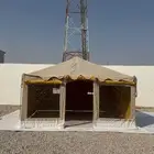 خيمة الحوش على هيكل الحديد بدون حبال