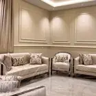 كنب رافي فخم يناسب كل ديكورات ليس فيه أي عيب جديد