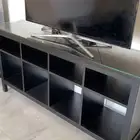 مجموعة طاولة تلفاز وطاولة قهوة وطاولة خدمات ودولاب قهوة نفس