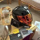 خوذة ايكون مقاس M نظيفه