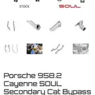 Downpipe Cayenne v6 2015-2017