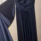 فستان كحلي بلمعه خفيفه
