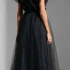 فستان سهرة اسود انيق