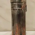 شت فناجيل شمالي قهوه نحاس أحمر منقوش شغل يد