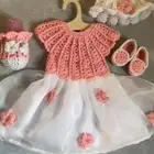 ملابس طقم كروشيه