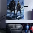 بلايستيشن 5 مع حساب 27 لعبة و إضافتين و ذاكرة ssd 4 تيرا