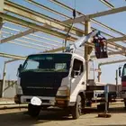 بوم تراك كرين ايجار ونش باسكت