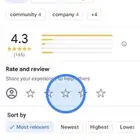 تقييمات قوقل ماب