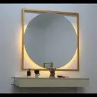 تسريحة مع زجاج واضاءه ليد