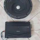 سماعه صب وووفر مع مضخم صوت