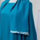 شرشف صلاه قطنيه بارده وناعمه طويل يغطي القدم