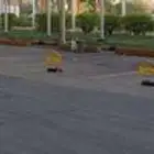 حاجز موقف سيارات مع التركيب مواقف ومصد سيارات