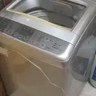 Almost new washing machine for sale and almost new gas stove
