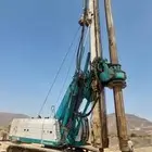 ماكينة حفر خوازيق جاهزه للعمل