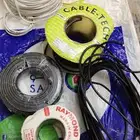 سلك أسلاك كهربائية تمديدات دش تمديدات تلفون