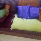 كنب متصل حرف L ب100ريال . وسراير ماليزي وسيكل سيارة اطفال