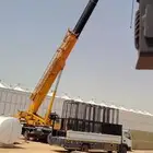 تأجير كرينات بجميع انواعها رافعات شوكيه رافعات مقصيه فور كلف