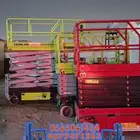 سيزر لفت للايجار من 8متر الى 18 متر كهرباء وديزل سيزرلفت 12م