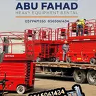 رافعه مقصيه للايجار سيزرلفت للايجار رافعات مقصيه سقالات كهرب