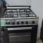 فرن بوتاجاز غاز اربع عيون من شركه هام شبه جديد استخدام خفيف