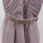 فستان بنات وردي
