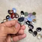 خاتم ملكي صافي ونسوي لك الفص اللي تبغاه