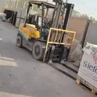 رافعات شوكيه وكرينات للايجار