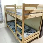سرير طابقين خشب