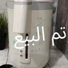 غلايه ماء - غلاية حافظة للحرارة توصيله 2متر سعة2 4