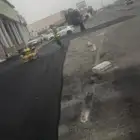 مقاول أسفلت مقشور مقروش وحار